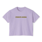 Strength Agenda #StrongerTogether Women's Crop Shirt