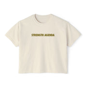 Strength Agenda #StrongerTogether Women's Crop Shirt