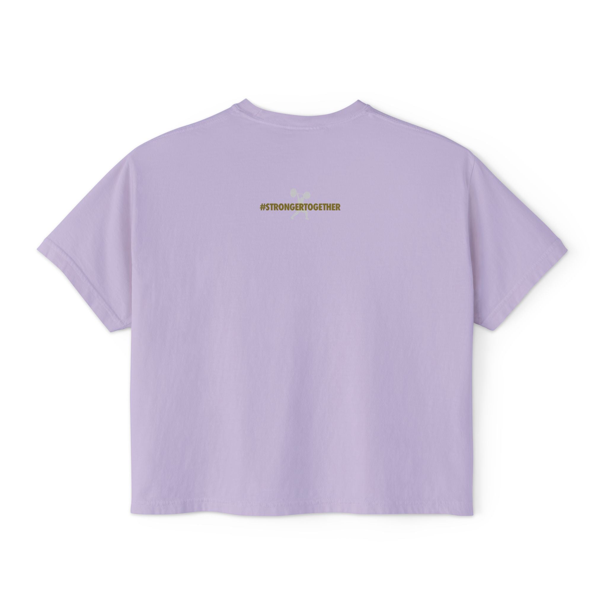 Strength Agenda #StrongerTogether Women's Crop Shirt