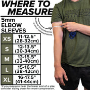 5mm Neoprene Elbow Sleeves